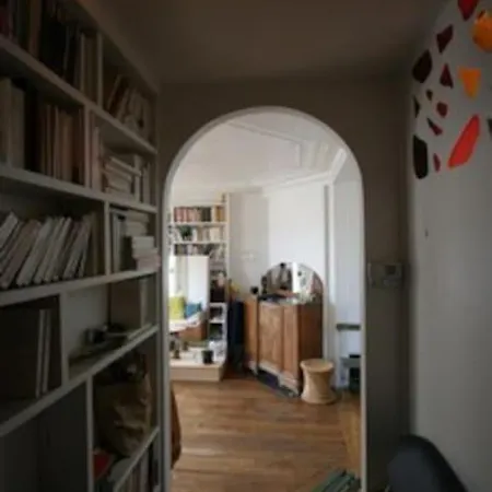 Appartamento Duplex Atypique 70m2 Parc De Belleville Parigi